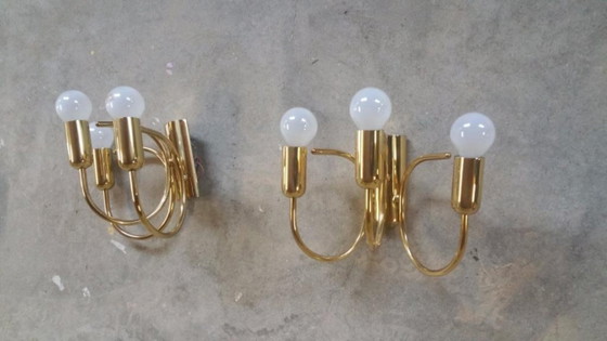 Cosack Leuchten Brass Lamp Set 1970 Vintage – Wall lights (photo 3 of 6)