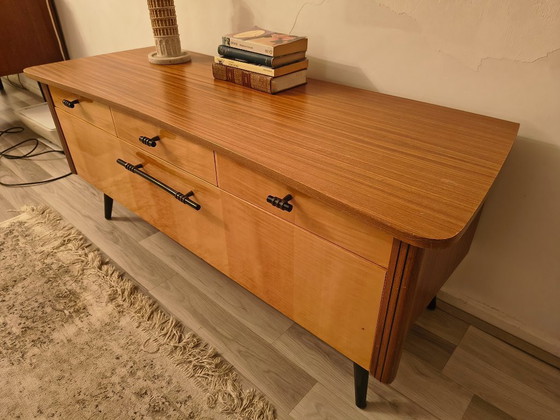 Image 1 of Mueble de TV/cómoda | mediados de los años 60 | teca