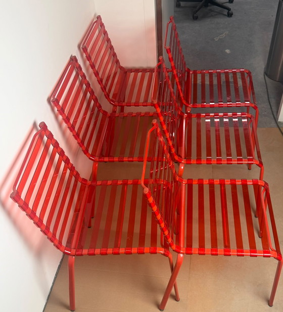 Image 1 of 11 x Ronan Erwan striped sedia