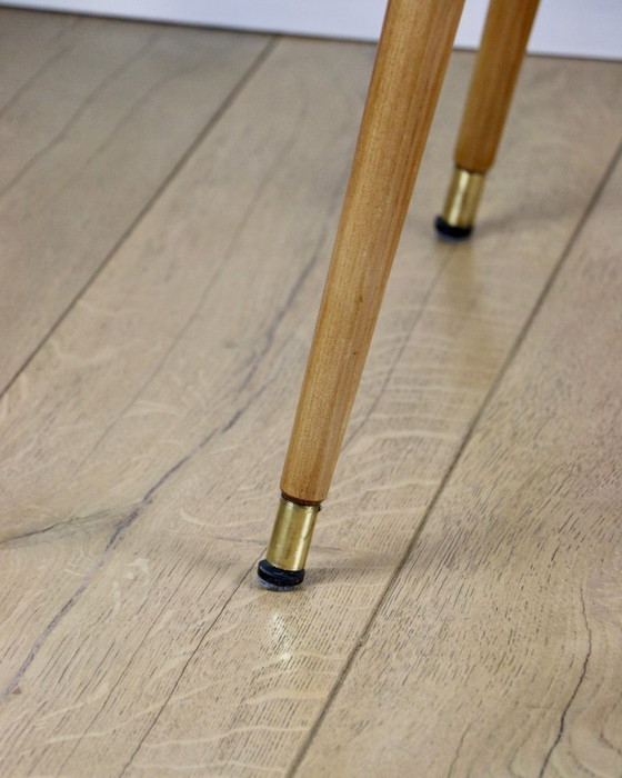 Image 1 of Skandinavischer schwedischer Couchtisch/Konsolentisch aus den 1970er Jahren – Walnuss