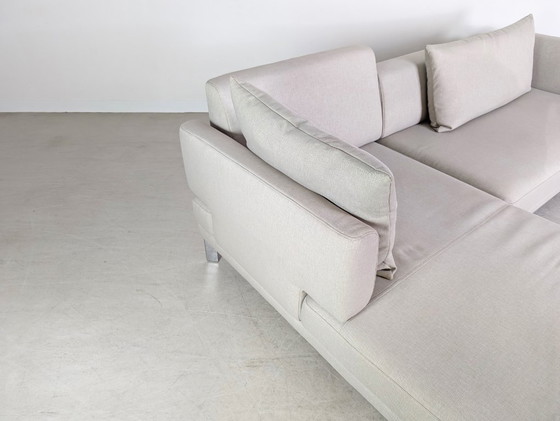Image 1 of Original Rolf Benz Sento Sofa Design Couch Eckcouch grau Stoff