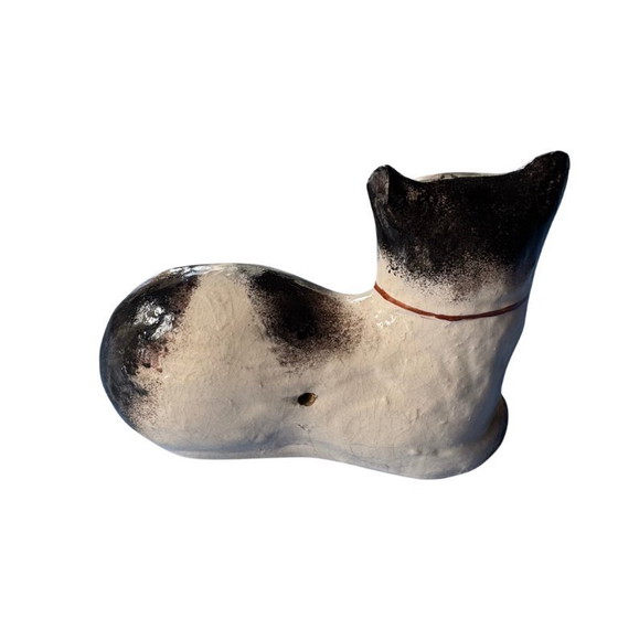 Image 1 of Rara estatua de gato de Staffordshire - Inglaterra, c. 1860-1880
