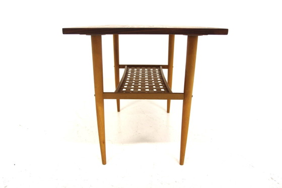 Tavolino da Caffè Scandinavo in Teak, Sweden, 1950, Tavolini da caffè, Scandinavian (foto 2 di 5)