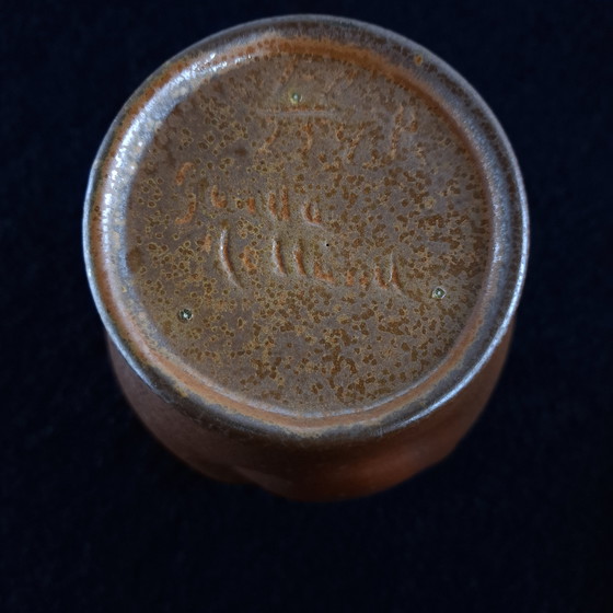 Image 1 of Vintage Art deco Fons Decker Fonzie vase Gouda Holland