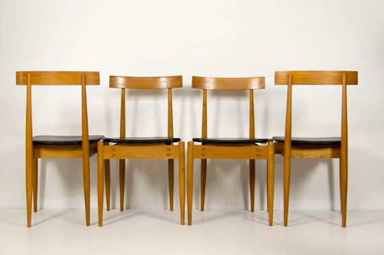 Image 1 of Set of Four Mid-Century Chairs by Alan Fuchs for ULUV, Krásná Jizba, 1965