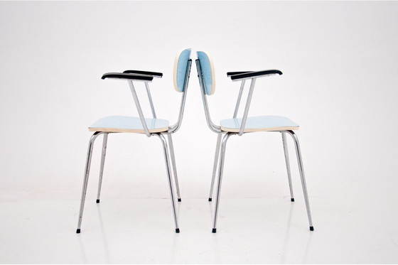 Image 1 of A pair of chairs with armrests, Poland, 1970s