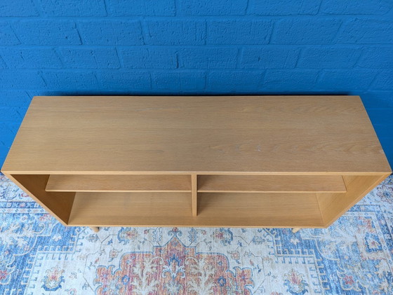 Image 1 of Vintage Oak Low Bookcase, Borge Mogensen For Karl Andersson, 1960s