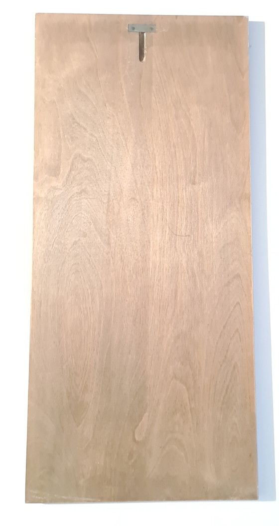 Image 1 of Glasierte Keramikwandplatte – Stilisierte weibliche Figur – signiert Capra – 1970er Jahre