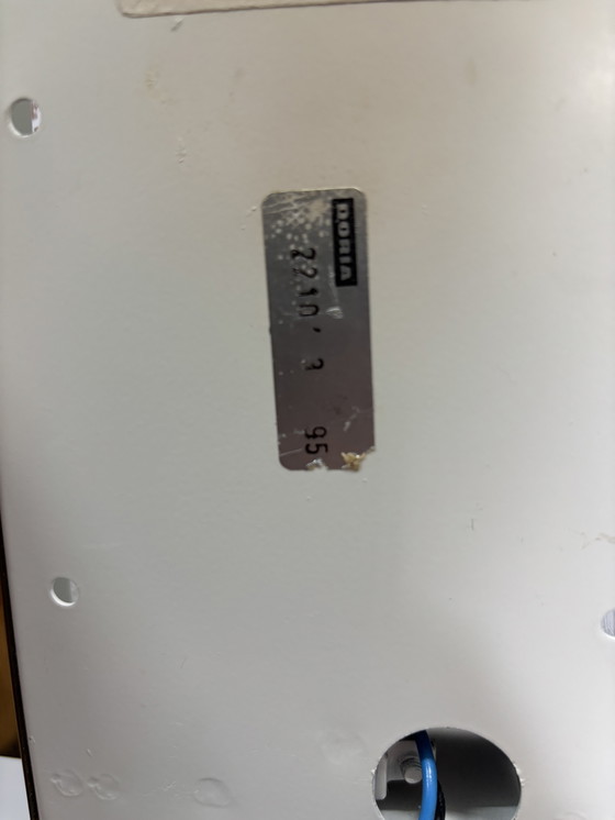 Image 1 of Ensemble d'appliques vintage Doria Leuchten tubes en verre glacé 1960