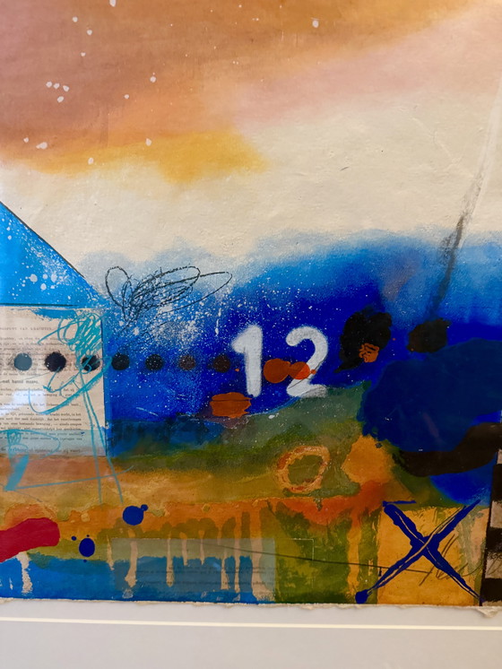 Image 1 of Paysage monotype de Theo Koster 12