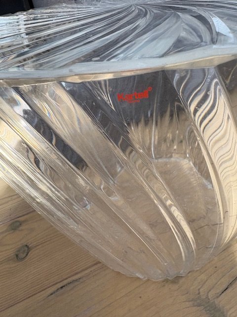 Image 1 of Kartell Sparkle Side Table Color Crystal
