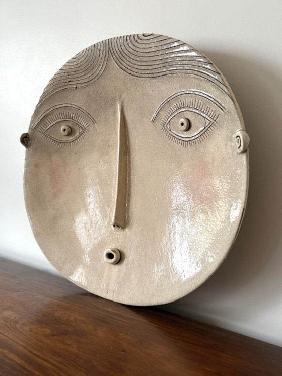 Grande piatto originale di Guy Routledge - Arte Ceramica – Sculture (photo 9 of 11)