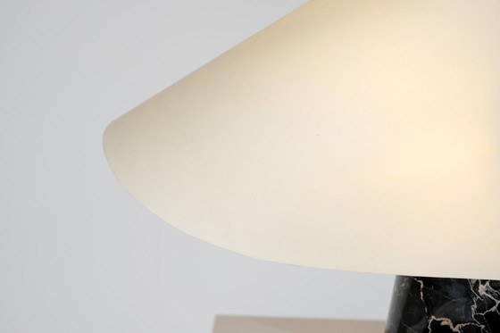 Image 1 of Lampe de table en marbre pour Stilnovo, Italie, années 1970s.