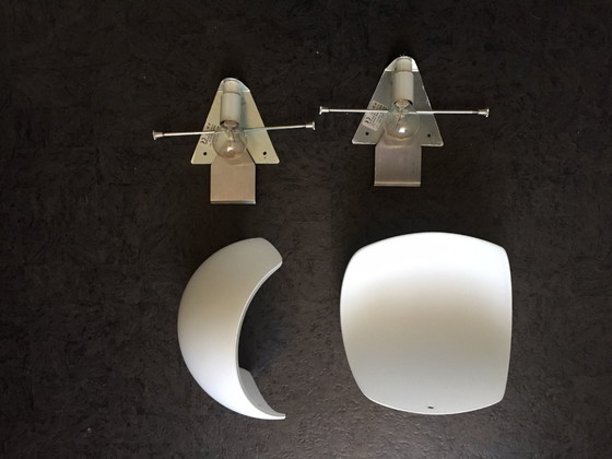 Image 1 of Aureliano Toso, 2 lámparas de pared de porcelana italiana