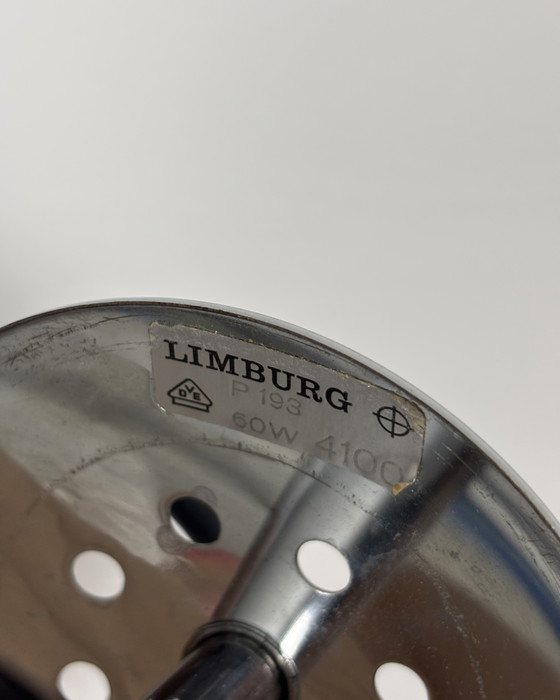 Image 1 of Vetro anni &#39;60, Limburgo, Lampada vintage di metà secolo, Vetro a bolle, Lampada a sospensione, Germania, Minimalismo, Era s