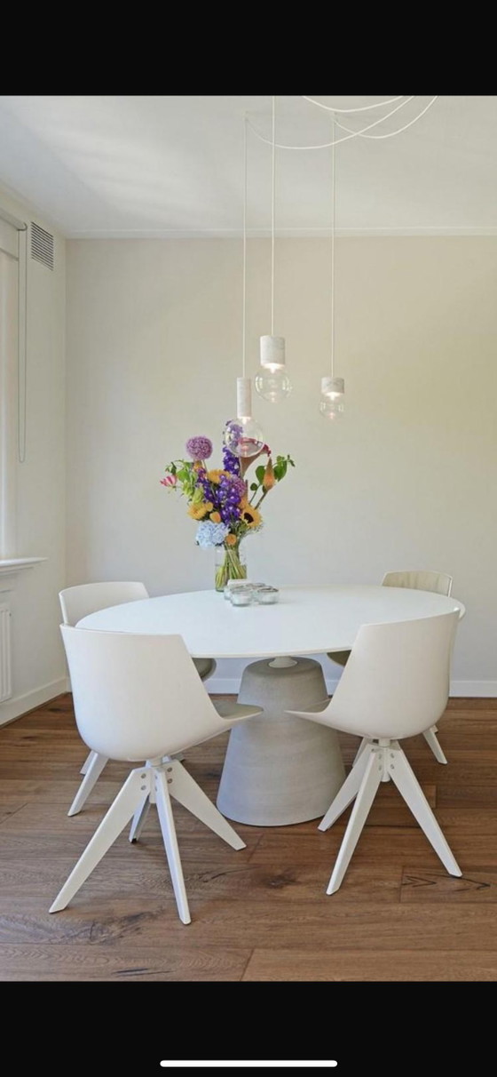 MDF Italia Rock Table e Flow Chair Set da pranzo – Plastic (photo 3 of 6)