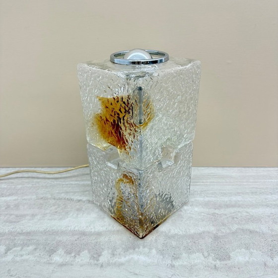 Image 1 of Murano Glass Table Lamp by Toni Zuccheri for Mazzega, 1970s