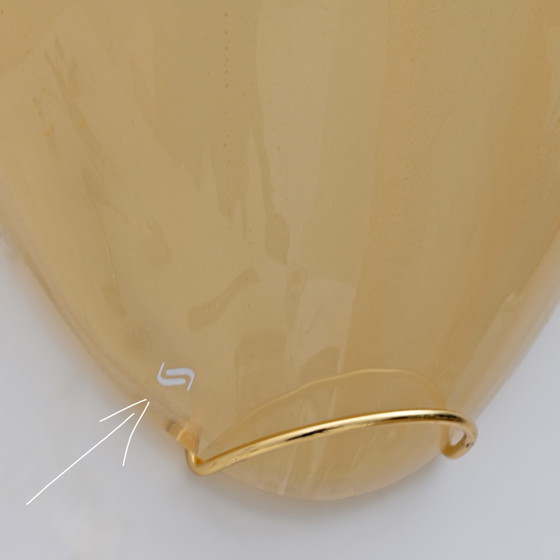 Image 1 of Paar moderne italienische Wandleuchter Vistosi