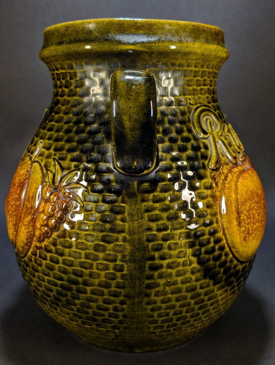 Großer Topf Rumtopf Scheurich 821-32 – Westdeutschland – 70er Jahre – Dekorative Objekte, Ceramic (photo 4 of 8)