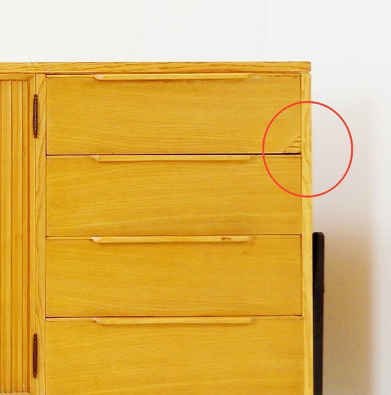 Image 1 of Credenza Alfred Hendrickx con quattro ante e quattro cassetti (c.1956)