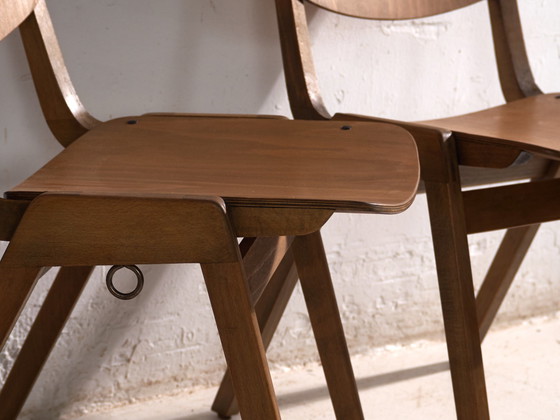 Poltrone lounge Thonet vintage (c.1950). Set di 2 pezzi – Mid Century Modern (photo 40 of 40)