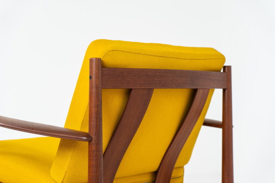 Image 1 of “Fd-128” Easy Chair By Grete Jalk For France & Son (Denmark, 1960S).