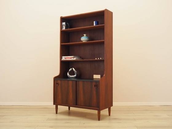 Image 1 of Bücherregal aus Palisanderholz, dänisches Design, 1970er Jahre, hergestellt in Dänemark