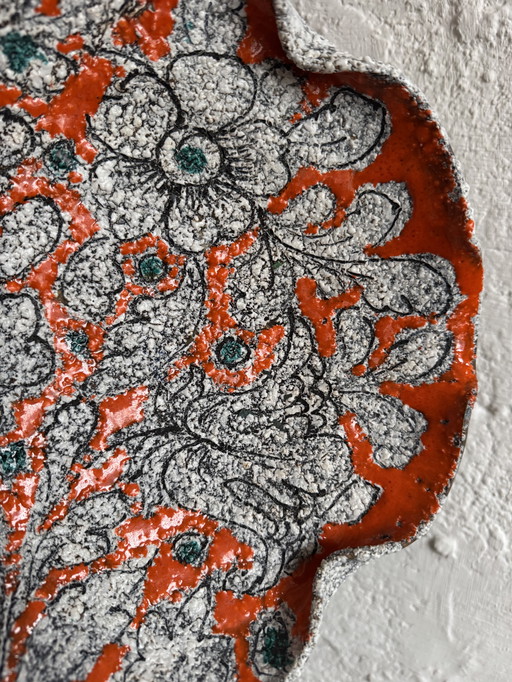 Vallauris ceramic trinket dish from the 1960s