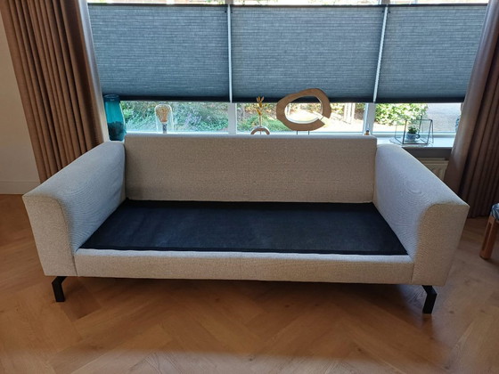 Montèl 3-seater sofa • Light Grey • Mélange Fabric – Montel, 3-5 seaters, Textile (photo 3 of 10)