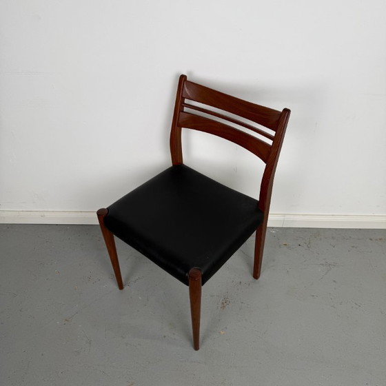 Image 1 of 2x wunderschöne Teak Esszimmerstühle, 1960er