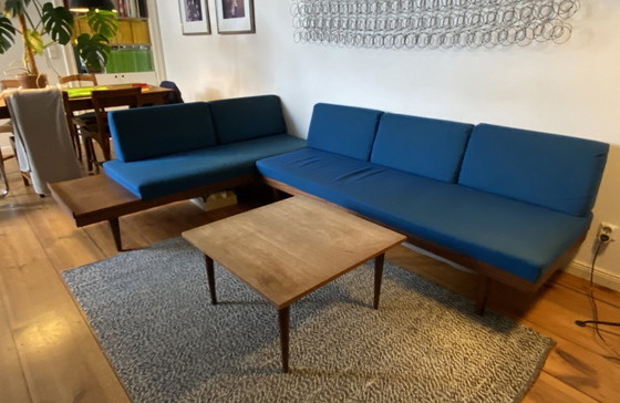 Image 1 of  Sofagruppe, 3-teilig – 60er-Jahre Teak Daybed-Set