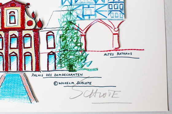 Image 1 of Schlote, Wilhelm - Fulda - costruzione 3D - firmato a mano