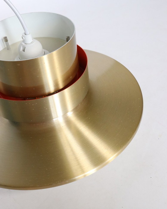 Image 1 of Zweedse messing hanglamp Carl Thore