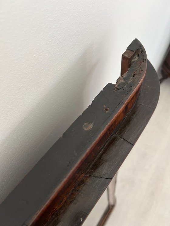 Image 1 of Cassettone - Noce - Comò con specchiera