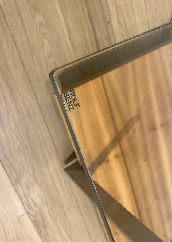 ZGAN Rolf Benz Salontafel Garantie – Glass, Wood (photo 5 of 5)