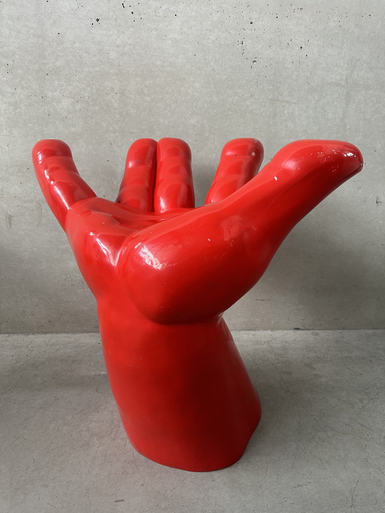 Image 1 of Sedia/sgabello vintage in poliestere - anni &#39;80