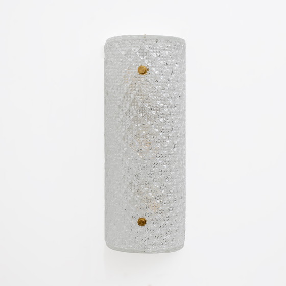 Image 1 of Coppia di applique da parete moderne in vetro di Murano italiano con texture