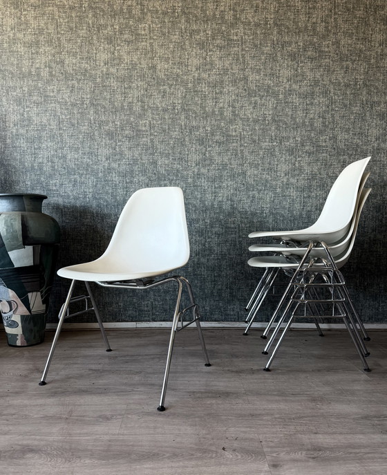 Image 1 of 8 sedie laterali in plastica Vitra Eames RE DSS – Charles & Ray Eames