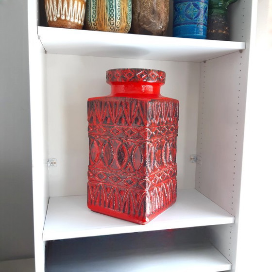 Image 1 of Vaso in ceramica vintage 92 45, Bodo Mans per Bay Keramik, Germania