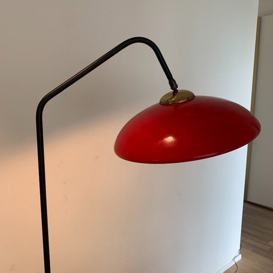 Image 1 of Beistelltisch mit Leselampe und passendem Zeitungstisch