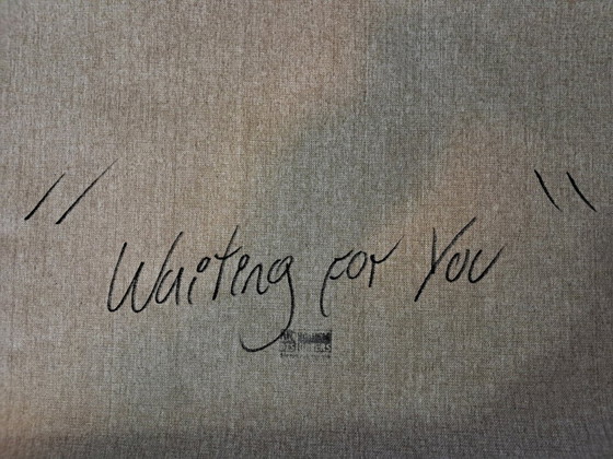 Image 1 of GONGAS - Wachtend op jou - Kunstenaarsdoek