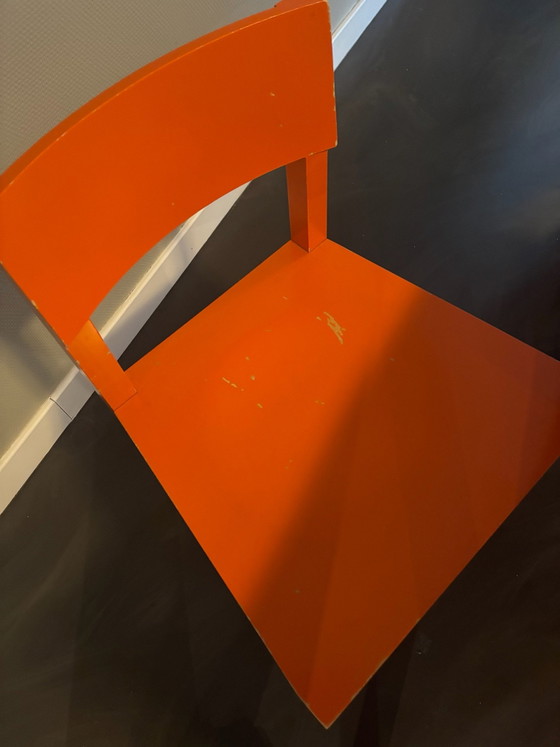 AVL Shaker Salles à manger complètes – Orange – Table avec 6 chaises – AVL - atelier van lieshout, Bois (photo 7 of 10)