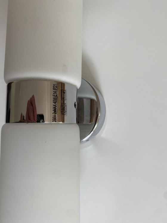 Image 1 of Massive Aqua Wandlamp Nile 2-Lichts Chroom