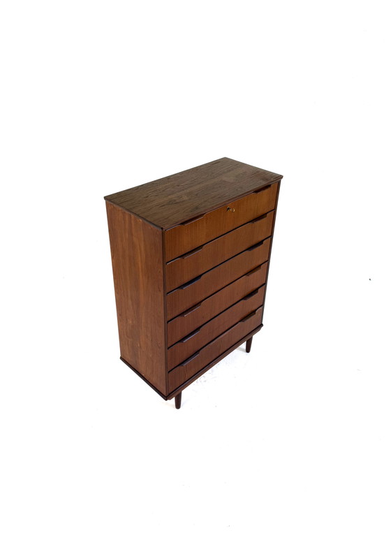 Image 1 of Vintage XXL teak chest of drawers, Ejsing Møbelfabrik '60