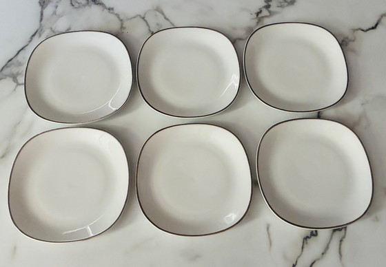 Image 1 of Schirnding Bavaria Porcelain Dessert Plates
