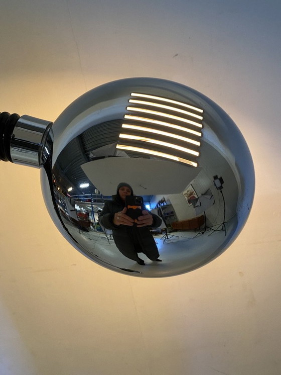 Image 1 of Herda 'Gooseneck' Vloerlamp Vintage