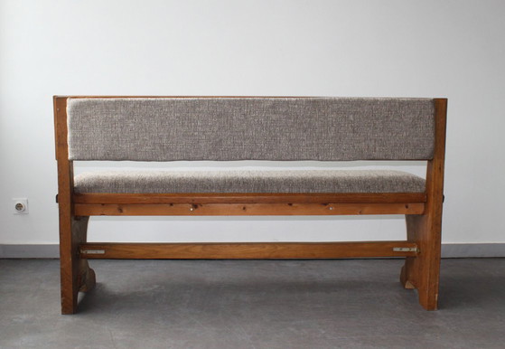 Banco de roble macizo, 1960. – Wood (photo 3 of 7)