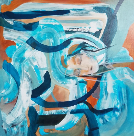 Image 1 of Acrylic painting #cumuli