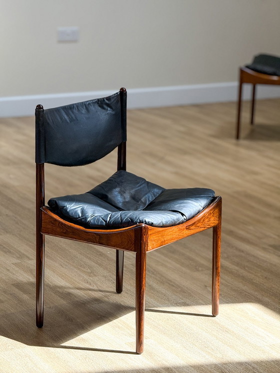 Image 1 of Table et chaises à rallonge pour salle à manger (par Kristian Solmer Vedel)