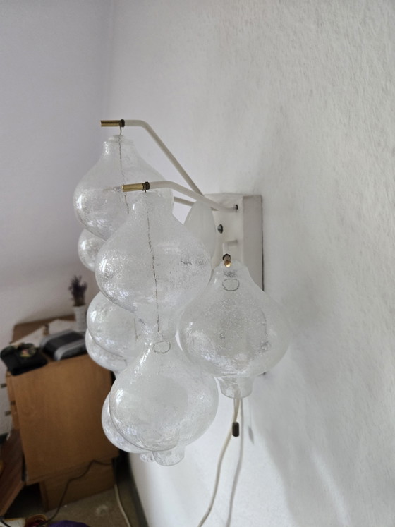 Applique originale J.T. Kalmar ,,Tulipan S WA" Primo proprietario Vetro impeccabile – Glass (photo 4 of 5)